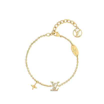 [vivabelle]LOGO STAR MOTIF GOLD BRACELET
