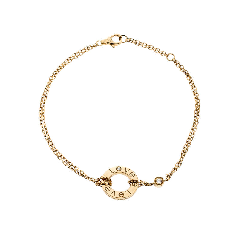 [vivabelle]LOVE BRACELET 2 DIAMOND