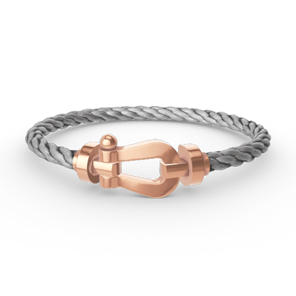 [vivabelle]FORCE LARGE HORSESHOE NO DIAMOND BRACELET ROSE GOLD