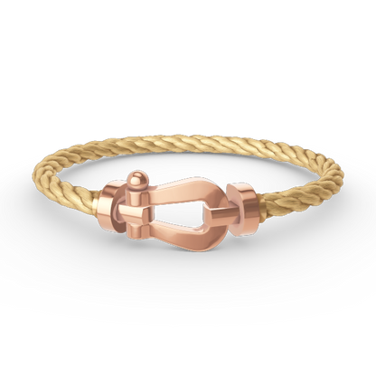 [vivabelle]FORCE LARGE HORSESHOE NO DIAMOND BRACELET ROSE GOLD