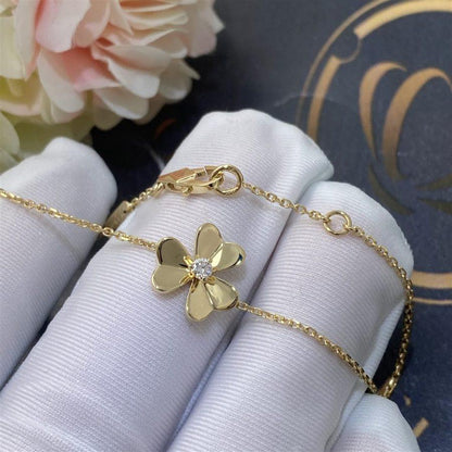 [vivabelle]FRIVOLE GOLD FLOWER BRACELET