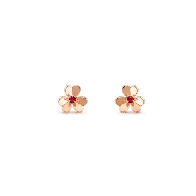 [vivabelle]FRIVOLE  FLOWER PINK EARRINGS