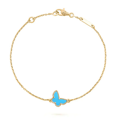 [vivabelle]BUTTERFLY TURQUOISE BUTTERFLY BRACELET