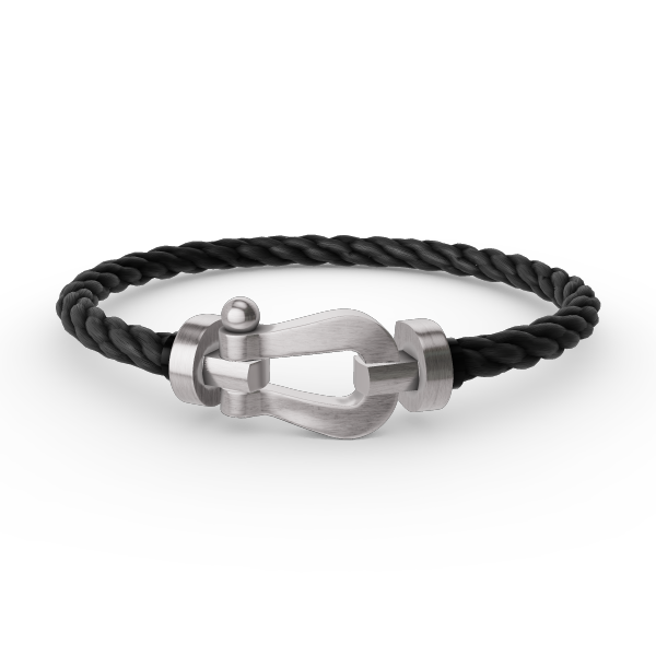 [vivabelle]FORCE LARGE HORSESHOE NO DIAMOND BRACELET SILVER