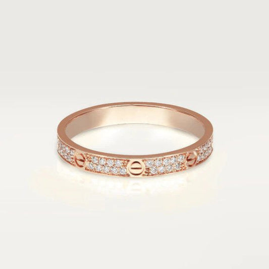 [vivabelle]LOVE RING 2.65MM DIAMOND