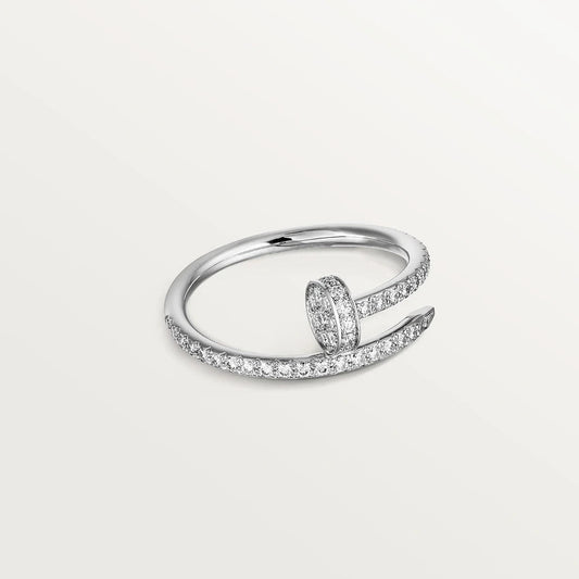[vivabelle]JUSTE RING 1.8MM SILVER DIAMONDS