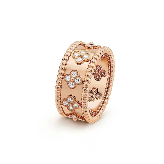 [vivabelle]CLOVER KALEIDOSCOPE RING 10MM